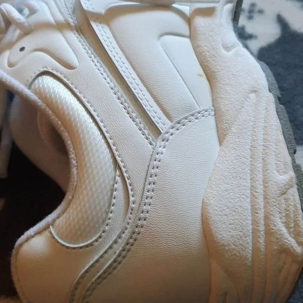 E.Z. Strider Mens White Ultra-Zorb Plus Non Marking Outsole Sneaker Size 8.5 - Picture 8 of 14